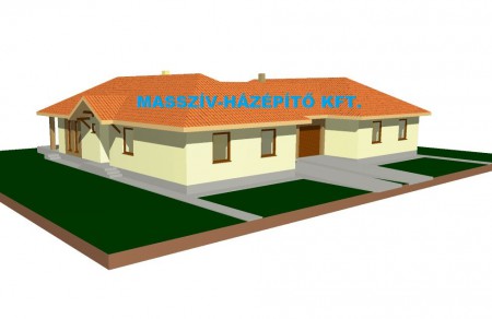 115 m2-es, H-alakú - UTCAFRONT, OLDALRÓL