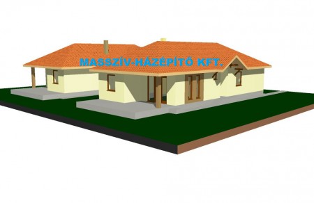 115 m2-es, H-alakú - HÁTSÓ RÉSZ, OLDALRÓL